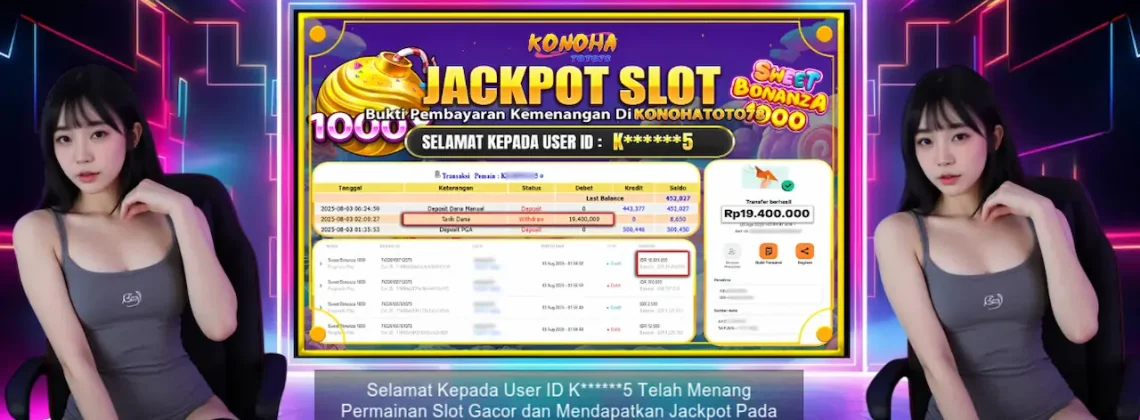 Jackpot Sweet Bonanza 1000 Resmi Dibayar Tuntas Konohatoto78